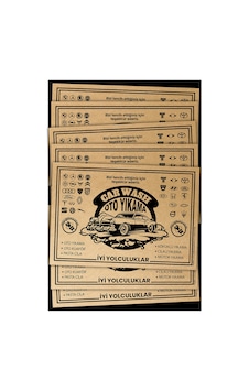 Kraft 120 G 35x50 CM Kalın Kağıt Oto Paspas Kağıdı 200 Adet Kraft 120 G 35x50 CM Kalın Kağıt Oto Paspas Kağıdı 200 Adet