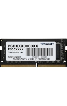 Patriot PSD416G320081S Signature 16 GB DDR4 3200 MHz CL22 Notebook Ram Patriot PSD416G320081S Signature 16 GB DDR4 3200 MHz CL22 Notebook Ram