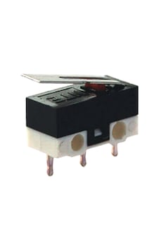Micro Switch Mini Siyah-beyaz Kısa Palet 5 Adet