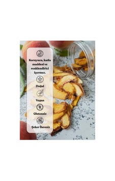 %100 Natural Air-dried Şeftali Kurusu, Katkısız Koruyucusuz Sağlıkli Atıştırmalık 100g %100 Natural Air-dried Şeftali Kurusu, Katkısız Koruyucusuz Sağlıkli Atıştırmalık 100g