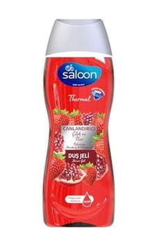 Saloon Thermal Duş Jeli Canlandirici Çilek & Nar 450ml Açık Bej