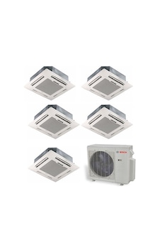 Bosch 42000 BTU 1 Dış + 5 İç Ünite (9+9+12+12+12) Kaset Tipi Multi Inverter Klima