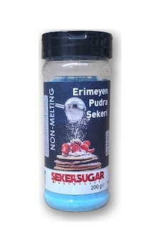 Şeker Sugar Erimeyen Pudra Şekeri 200gr Mavi Diğer Şeker Sugar Erimeyen Pudra Şekeri 200gr Mavi Diğer