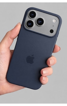 Iphone 17 Pro Max Uyumlu Kılıf Logolu Lansman Soft Yumuşak Içi Kadife Silikon Kapak Lacivert Iphone 17 Pro Max Uyumlu Kılıf Logolu Lansman Soft Yumuşak Içi Kadife Silikon Kapak Lacivert
