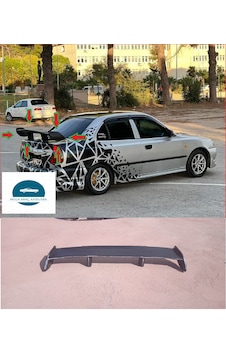 Hyundai Accent Milenyum Rüzgarlık 2 Boyasız Ham Siyah Fiberclass