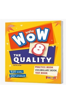 Wow Englısh 8. Sınıf Practice + Test + Vocabulary Book Wow Englısh 8. Sınıf Practice + Test + Vocabulary Book
