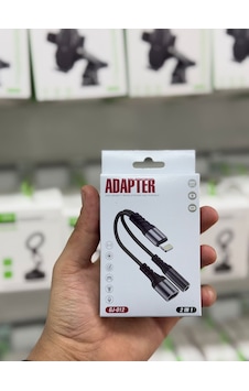 İphone Uyumlu 2 İn 1 Lightning To Aux Ve Type-c Dönüştürücü Kablo İphone Uyumlu 2 İn 1 Lightning To Aux Ve Type-c Dönüştürücü Kablo