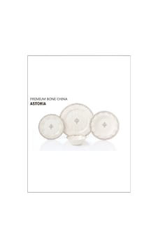 Pierre Cardin 60 Parça 12 Kişilik Yemek Takımı Astoria Pierre Cardin 60 Parça 12 Kişilik Yemek Takımı Astoria
