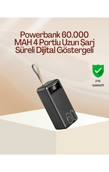 Buğz Tüm Cihazlara Uyumlu Çoklu Çıkışlı Powerbank Buğz Tüm Cihazlara Uyumlu Çoklu Çıkışlı Powerbank