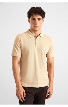 Süvari Bej Regular Düz Baskısız Pike Düğmeli Polo Yaka Tişört Ts1014000471-bj3 Süvari Bej Regular Düz Baskısız Pike Düğmeli Polo Yaka Tişört Ts1014000471-bj3