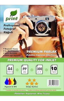 Epson 112 L6580 Yazıcılar Için A4 Premium Parlak Fotoğraf Kağıdı 300 Gr 10 Yaprak Epson 112 L6580 Yazıcılar Için A4 Premium Parlak Fotoğraf Kağıdı 300 Gr 10 Yaprak