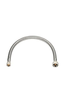 Çelik Bağlantı Spirali Nipelli Flex Hortumu 1/2-1/2 100cm Gri Çelik Bağlantı Spirali Nipelli Flex Hortumu 1/2-1/2 100cm Gri