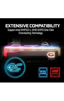 Geıl Ram Dımm 16gb Ddr5 Orıon V Rgb Gavsg516gb5200c38bsc 5200mhz Geıl Ram Dımm 16gb Ddr5 Orıon V Rgb Gavsg516gb5200c38bsc 5200mhz