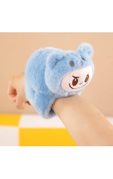 Sevimli Kawaii Labubu Hayvan Tokatlı Çıtçıtlı Sarma Bileklik Labubu Peluş El Yüzügü Bileklik Açık Mavi Sevimli Kawaii Labubu Hayvan Tokatlı Çıtçıtlı Sarma Bileklik Labubu Peluş El Yüzügü Bileklik Açık Mavi