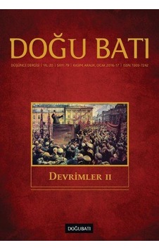 Doğu Batı Düşünce Dergisi 79 Doğu Batı Düşünce Dergisi 79