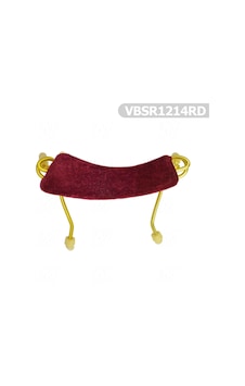 Manuel Raymond Vbsr1214rd Keman Yastığı Kırmızı 1/2-1/4 Metal Manuel Raymond Vbsr1214rd Keman Yastığı Kırmızı 1/2-1/4 Metal