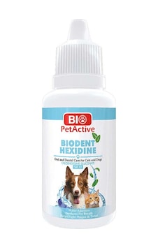 Bio Petactive Hexidine Kedi Ve Köpek Ağız Diş Bakımı 50 Ml Bio Petactive Hexidine Kedi Ve Köpek Ağız Diş Bakımı 50 Ml