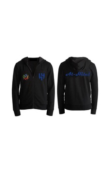 Pisa Art Al-hilal Suudi Arabistan Pro Ligi Özel Tasarım Taraftar Fermuarlı Sweatshirt Hrmsw1100 Siyah Pisa Art Al-hilal Suudi Arabistan Pro Ligi Özel Tasarım Taraftar Fermuarlı Sweatshirt Hrmsw1100 Siyah