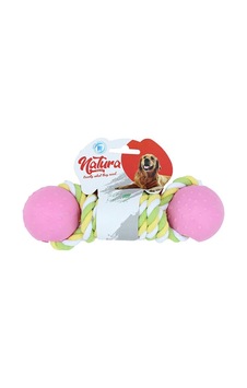 Natura Plastik İkili Top Köpek Çiğneme Oyuncağı 31 CM Natura Plastik İkili Top Köpek Çiğneme Oyuncağı 31 CM