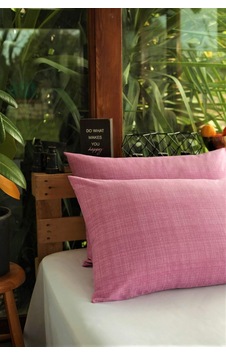 Ranforce 2'li Yastık Kılıfı 50x70 Cm Pembe At7525 Ranforce 2'li Yastık Kılıfı 50x70 Cm Pembe At7525