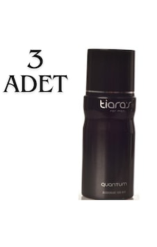 Tiara's Quantum Erkek Sprey Deodorant 3 X 150 Ml Tiara's Quantum Erkek Sprey Deodorant 3 X 150 Ml