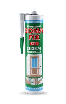 Somafıx Akrılık Sılıkonıze Mastık Antrasıt 310ml