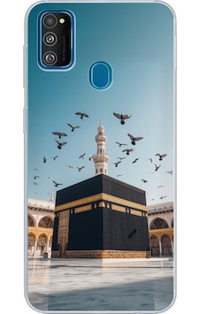 Samsung Galaxy M30s/m21 Uyumlu Kabe Umre Ve Kuşlar Baskılı Silikon Kılıf Renkli Samsung Galaxy M30s/m21 Uyumlu Kabe Umre Ve Kuşlar Baskılı Silikon Kılıf Renkli