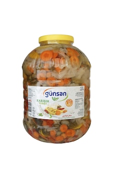 Günsan Karışık Turşu 10 KG Günsan Karışık Turşu 10 KG