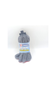 Temsan Jumbo Microfiber Havlu Mop Gri Temsan Jumbo Microfiber Havlu Mop Gri
