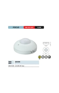 Horoz Focus Hl 480 360 Derece Tavan Hareket Sensör Horoz Focus Hl 480 360 Derece Tavan Hareket Sensör