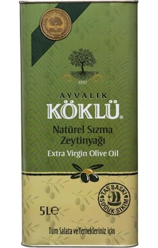 Ayvalık Köklü Zeytincilik Taş Baskı Soğuk Sıkım Erken Hasat Naturel Sızma Ayvalık Zeytinyağı 5 L