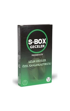 S-box Özel Prezervatif 12li