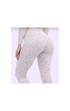 Öners Kadın Zebra Desenli Toparlayıcı Tayt Yüksek Bel, Fitilli Premium Kumaş, Özel Tasarım Bej Bej Öners Kadın Zebra Desenli Toparlayıcı Tayt Yüksek Bel, Fitilli Premium Kumaş, Özel Tasarım Bej Bej