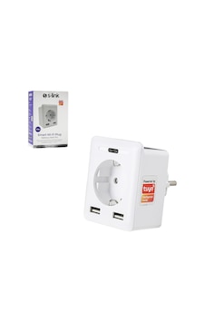 S-link Sl-04 Akıllı Priz Wi-fi Tuya Destekli 10a 2.4ghz 2xusb