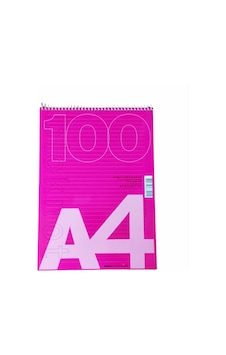 Umur A4 Çizgili Pembe Bloknot 100 Yaprak Umur A4 Çizgili Pembe Bloknot 100 Yaprak