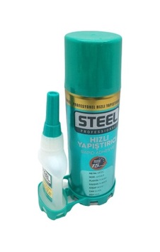 Steel 200ml+20gr Orta Hızlı Yapıştırıcı 5332 Steel 200ml+20gr Orta Hızlı Yapıştırıcı 5332