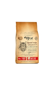 Mycat Az Tahıllı Kuzu Etli Yetişkin Kedi Maması 10 KG Mycat Az Tahıllı Kuzu Etli Yetişkin Kedi Maması 10 KG
