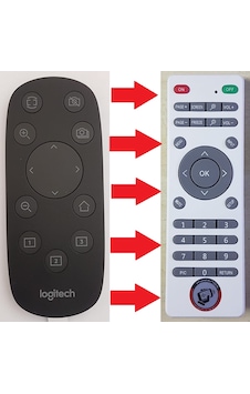 Logitech Cc3000-Cc3500 Ip Kameralı Video Konfreans Kumandası Logitech Cc3000-Cc3500 Ip Kameralı Video Konfreans Kumandası