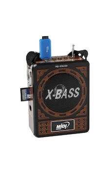 Pazarız Everton Rt-830 Portatif Seyyar Amfi Mp3 Çalar Fm Radyo Fener