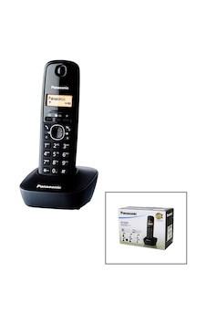 Go İthalat Panasonic Kx-tg1611 Siyah - Oval Kablosuz Dijital Telsiz Telefon Go İthalat Panasonic Kx-tg1611 Siyah - Oval Kablosuz Dijital Telsiz Telefon