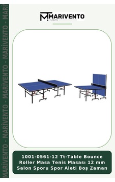 1001-0561-12 Tt-table Bounce Roller Masa Tenis Masası 12 Mm Salon Sporu Spor Aleti Boş Zaman 1001-0561-12 Tt-table Bounce Roller Masa Tenis Masası 12 Mm Salon Sporu Spor Aleti Boş Zaman