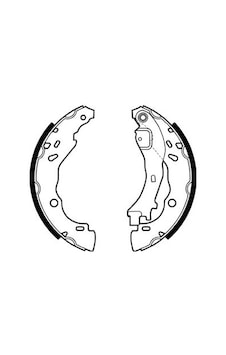 Citroen C3 I 1.4 Hdi 2002-2019 Delphi Arka Fren Balatası Citroen C3 I 1.4 Hdi 2002-2019 Delphi Arka Fren Balatası