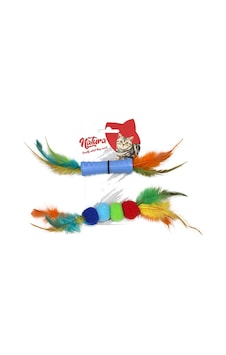Natura PTC-061 Plastik ve Toplu İkili Kedi Diş Kaşıma Oyuncağı Çok Renkli Natura PTC-061 Plastik ve Toplu İkili Kedi Diş Kaşıma Oyuncağı Çok Renkli