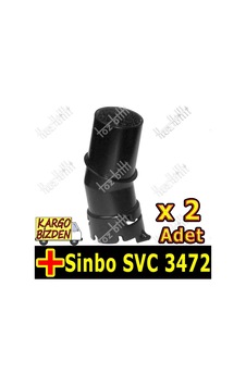 Sinbo Svc 3472 Süpürge Üçgen Emici Dirsek Kısmı Ara Parça 2 Adet Sinbo Svc 3472 Süpürge Üçgen Emici Dirsek Kısmı Ara Parça 2 Adet
