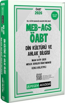 2026 Meb Ags Öabt Din Kültürü Ve Ahlak Bilgisi-imam Hatip Lise...