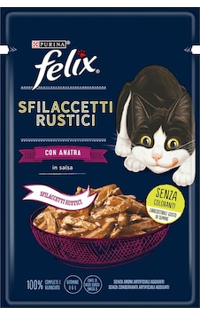 Purina Felix Pouch Tasty Shreds Ördekli Lezzetli Et Dilimleri Yetişkin Kedi Maması 26 x 80 G