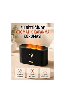 Astraltech Alev Efektli Ultrasonik Aroma Difüzörü 180 Ml Led Işıklı Hava Nemlendirici Astraltech Alev Efektli Ultrasonik Aroma Difüzörü 180 Ml Led Işıklı Hava Nemlendirici