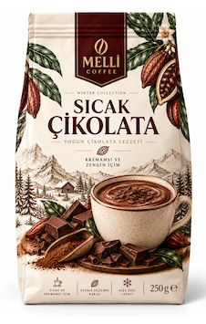 Melli Coffee Sıcak Çikolata 250 G Kakaolu Sıcak İçecek Karışımı Winter Collection Melli Coffee Sıcak Çikolata 250 G Kakaolu Sıcak İçecek Karışımı Winter Collection