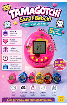 Tamagotchi Sanal Bebek Nostaljik Eğitici Dijital Evcil Hayvan Anahtarlıklı Tamagotchi Sanal Bebek Nostaljik Eğitici Dijital Evcil Hayvan Anahtarlıklı
