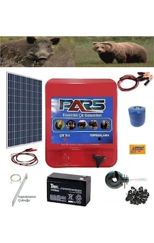 Pars Elektrikli Çit Ayı-Domuz Kovucu Eco Set 500 Pars Elektrikli Çit Ayı-Domuz Kovucu Eco Set 500